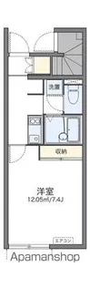 レオネクスト六軒屋【103号室】の間取り