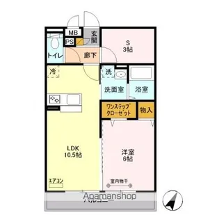 ラ カンパネラ A【3階】の間取り