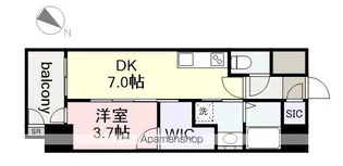 エステムコート名古屋新栄Ⅴラポール【14階】の間取り