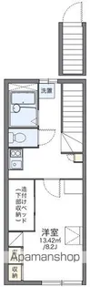 レオパレスさくら【204号室】の間取り