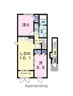 ヴェステージ【2階】の間取り