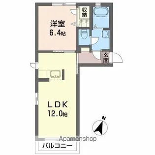 エリス638【2階】の間取り