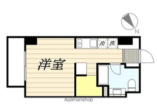 ART APARTMENT IN OOTAKA−NO−MORI【4階】の間取り