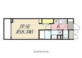 東京都立川市柴崎町3丁目【マンション】の間取り