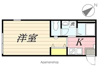 リーヴェルポート横浜浦島Ⅱ【1階】の間取り
