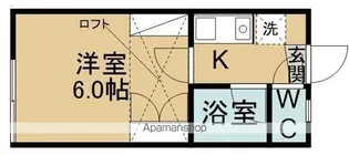 ベルトピア仙台12【103号室】の間取り