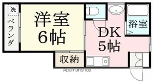 コーポゆめ【103号室】の間取り