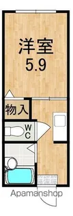 グリーンハイツ【2階】の間取り