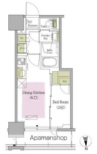 アーバネックス早稲田テラス【11階】の間取り