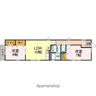 ステラII【1階】の間取り