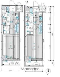 メインステージ千歳船橋【201号室号室】の間取り