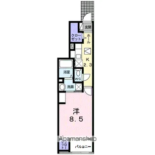 ウィンブリー【1階】の間取り