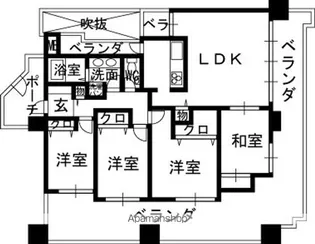 DO鶴見【11階】の間取り