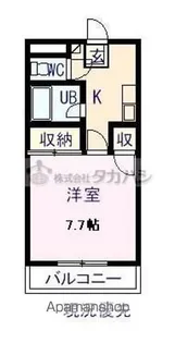 アビタシオン大江【403号室】の間取り