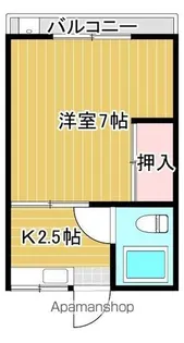 コーポライフ【1階】の間取り