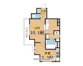 スプリングス八王子ヘーベルメゾン【303号室】の間取り