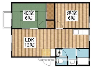 ファミール藤塚A棟【1階】の間取り