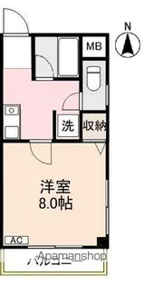 トレボン栗林【301号室】の間取り