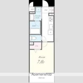 アムール千原【1階】の間取り