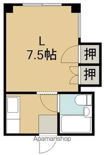 レジデンス時任【301号室】の間取り