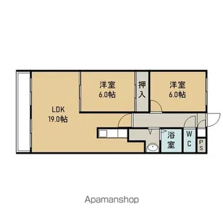 エルドラード千歳【303号室】の間取り