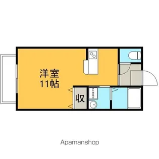 グレースUEMURA【1階】の間取り