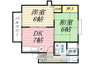 グラース壱番館【1階】の間取り