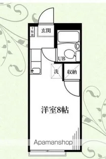 山仁ハイツ【1階】の間取り