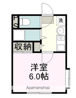 エマーユ新河岸【1階】の間取り