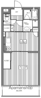 リッツ東静岡【4階】の間取り