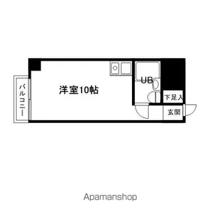 ツインズ1991【3階】の間取り
