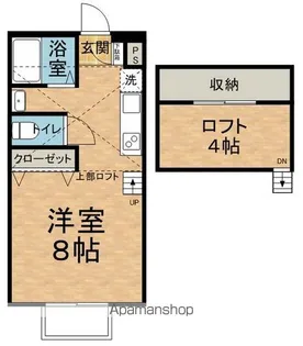 コーポこうのⅡ【2階】の間取り