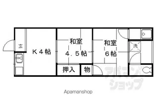 彦林荘【11号室】の間取り