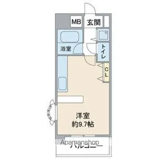 パルテンツァ【1階】の間取り