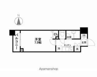 東京都千代田区外神田4丁目【マンション】の間取り