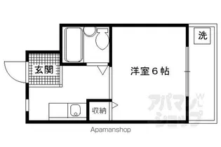 グランリジェール深草【3階】の間取り