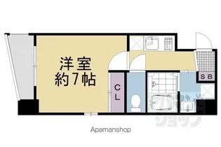 グランドパレス大宮五条【804号室】の間取り