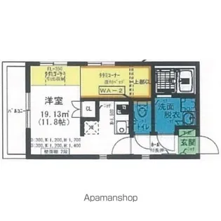 RadIAnce白壁(レイディエンス白壁)【3階】の間取り