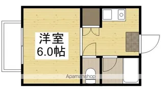 ビューハウス平井【2階】の間取り