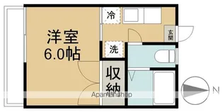 フォーブルこまくさ【101号室】の間取り