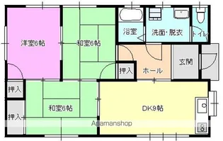 山口県周南市孝田町【一戸建】の間取り