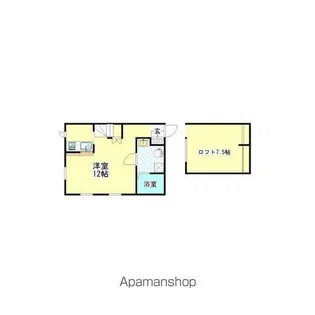 ラ・コルテジャパン【2階】の間取り