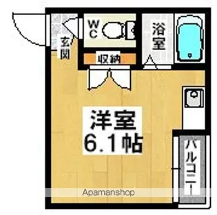 第6大朋マンション【4階】の間取り
