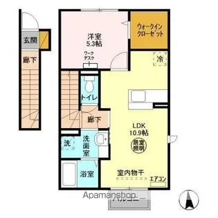 ストラール C【2階】の間取り