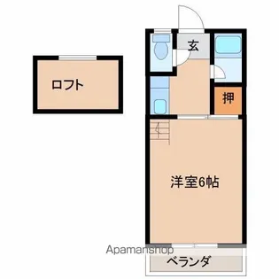 ヴィブレ【207号室】の間取り