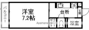 プラザAK国見【205号室】の間取り