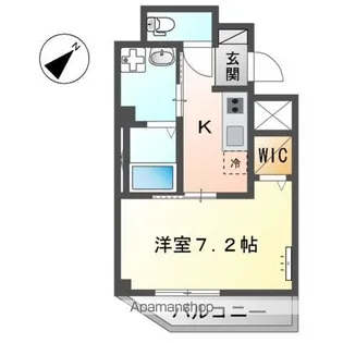 グレーシア草津【1階】の間取り