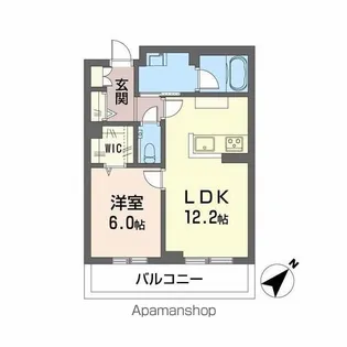 YANAGI TAKASU【2階】の間取り