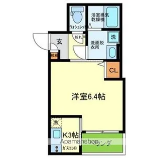 ALEGRIA九条【2階】の間取り