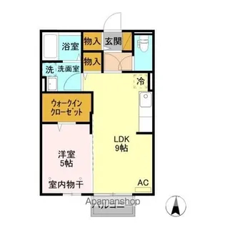 エクセレント桜花 エムヴェール エムヴェール【2階】の間取り